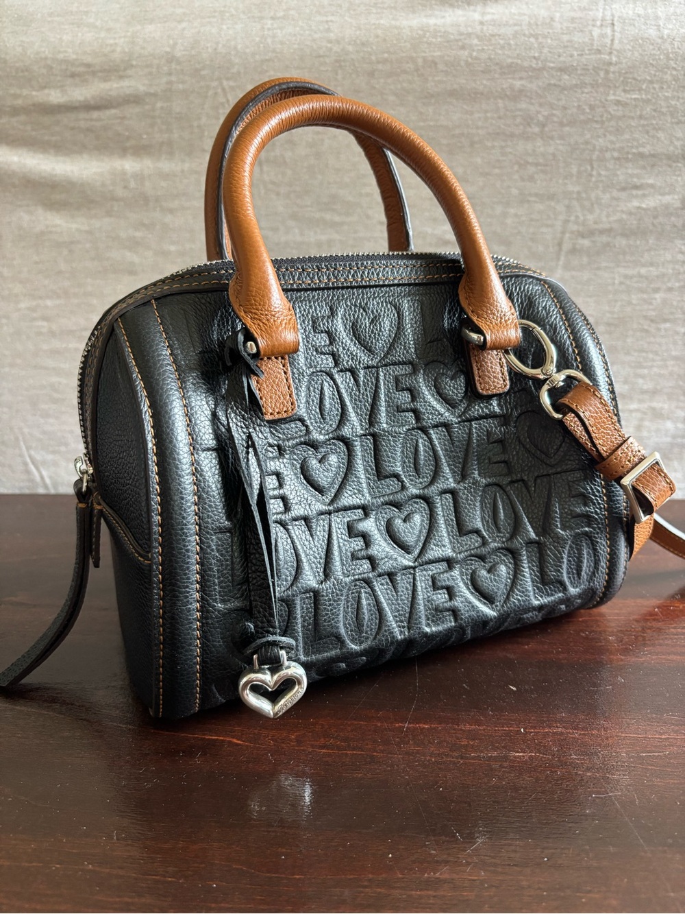 Brighton Fashionista Deeply In Love Satchel🖤